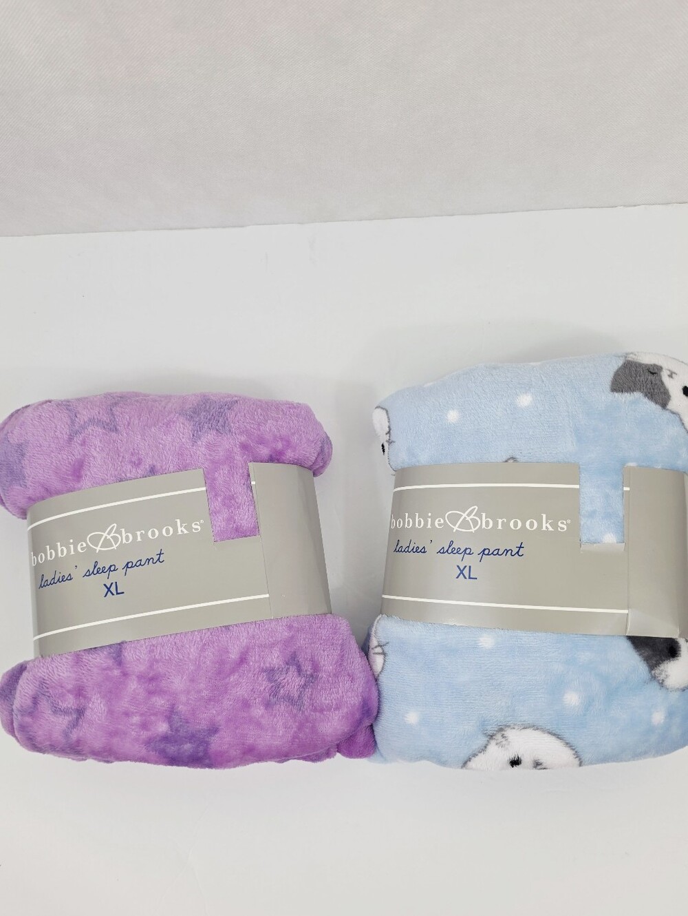 2 Pair Bobbie Brooks Pajama Pants Bundle